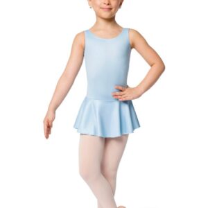 Maillot de ballet niña con falda